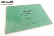 Mercedes UNIMOG 404 Teilekatalog Fahrgestell Chassis NEU NOS BK176 ✔️