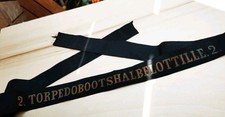 Mützenband 2. Torpedobootshalbflotille Kaiserliche Marine