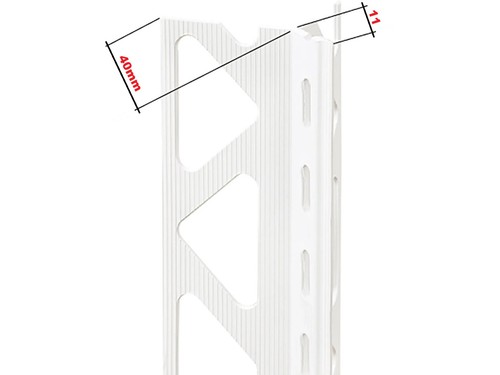 Pvc kantenschutzleisten 11mm - pvc,