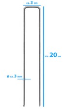 100 Erdanker Bodenanker für