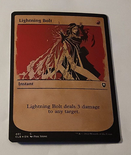 Mtg lightning bolt - lightning,