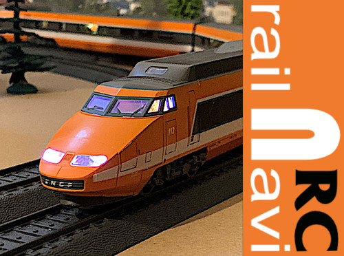 Train tgv sud - rc-train, 6-teil