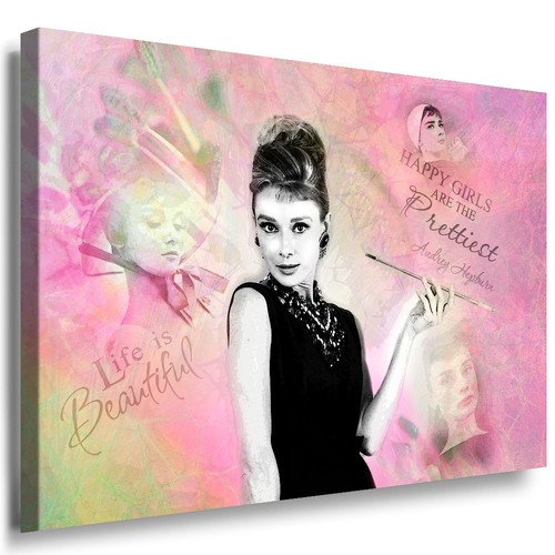 Leinwandbild audrey hepburn - audrey,