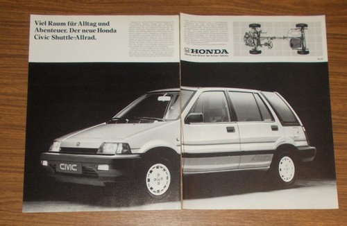 Seltene werbung honda civic - honda,