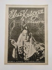 Alte reklame zigaretten elsa - reklame,