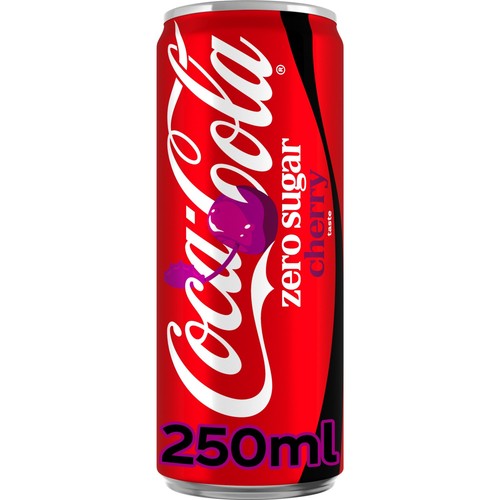 Coca cola zero - sugar, cherry