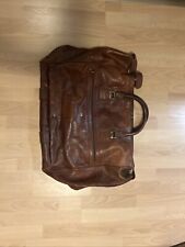 Stilvolle Reisetasche von Bridge  Original Vintage Gross Wochenende Leder