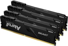 Kingston Fury Beast DDR4-3200    Ram  SDRAM  4x8GB      32GB Set