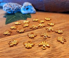 20 kleine Bienen Biene gold