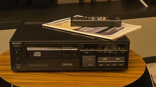 Sony cdp 101 player - sony, cd-player