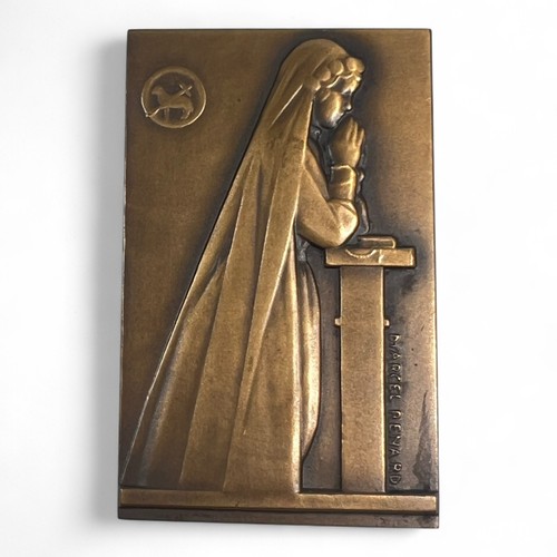 Bronzemedaille signiert marcel - bronzemedaille,