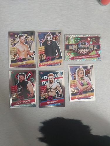 Wwe topps slam - slam, attax