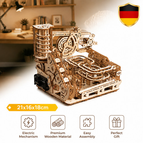 Puzzle murmelbahn kugelbahn - puzzle,