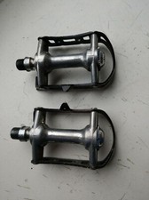 Gipiemme Dual Sprint Pedalen Rennrad Pedals Vintage Retro Road Bike Schwarz