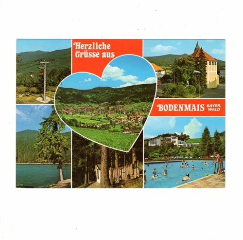 Ansichtskarte bodenmais - ansichtskarte,