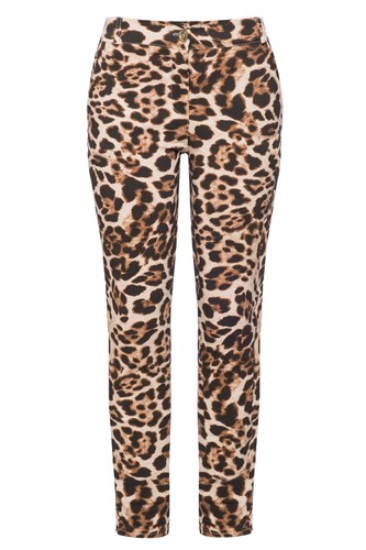 Damen leo print chino - damen,