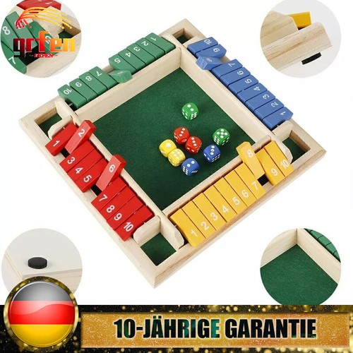 Spieler shut the box - shut,