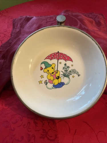 Vintage warmhalteteller aus - vintage,