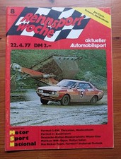 Rennsportwoche 08/1977 Bickel