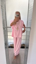 Zweiteiler set hose shirt - set,