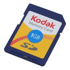 Kodak 1GB SD Karte Speicherkarte memory card