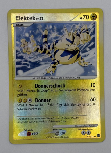 Pokemon elektek 132 reverse - elektek,