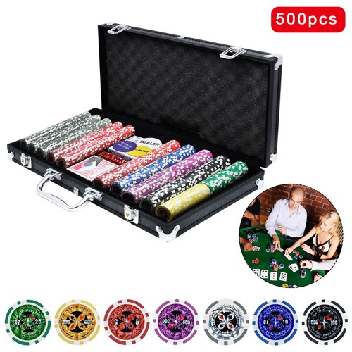 500pcs pokerset pokerchips - pokerset,