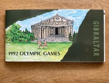 Münzen Olympia 1992  Gibraltar