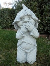 Steinfigur troll gartenzwerg - steinfigur,