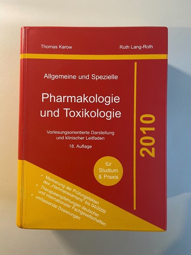Pharmakologie und toxikologie - und,