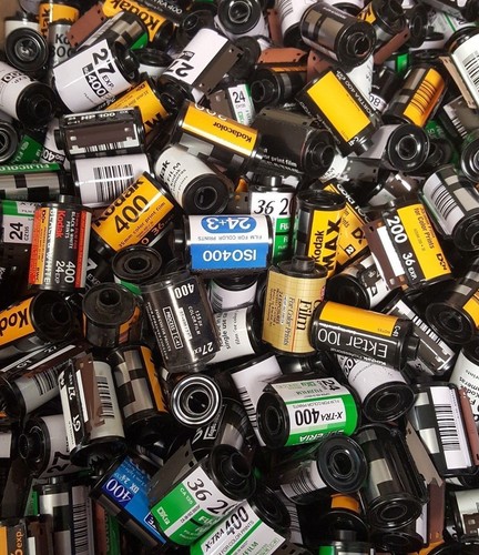 Lot empty 35mm film - lot, 50