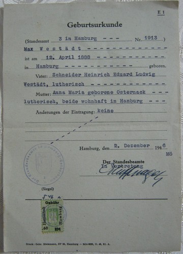 Historische geburtsurkunde - historische,