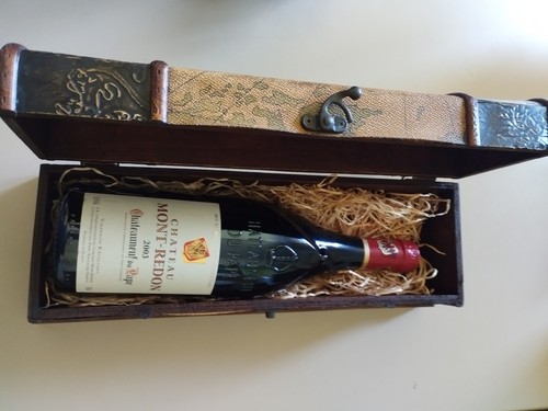 Rotwein chateau mont - chateau, mont-redon