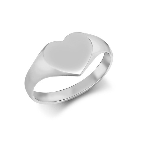 Ring sterling silber herzform - ring,