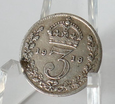 Großbritannien 3  Pence 1918