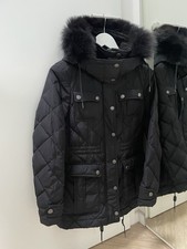 Burberry Stepp Parka schwarz