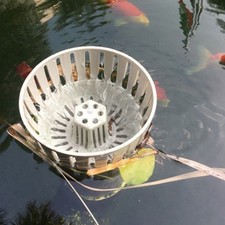 Koi Teich Abfluss Skimmer mit
