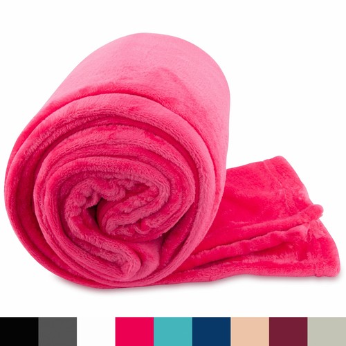 Kuscheldecke fleece uni - kuscheldecke,