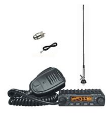 SET Albrecht AE 6110VOX Mini CB-Funkgerät m. 60cm Antenne u. Anschlußmaterial  X