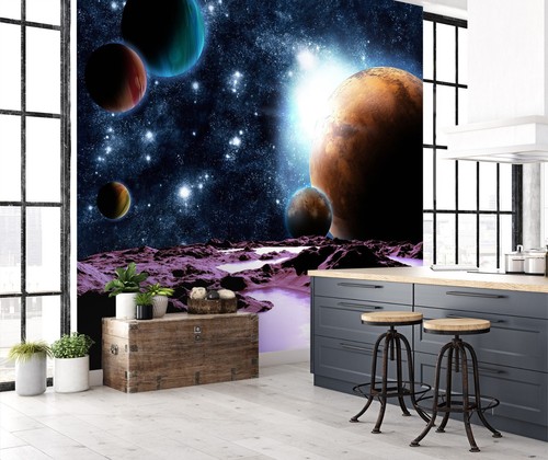 Blau planet sterne - planet, q7908