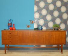 edles 60er Jahre Sideboard danish design Stil Teak 205cm mid century Bartels 