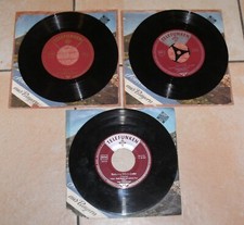3 alte Schallplatten, Rudi Knabl, Karl Valentin, Golgowsky-Quardett, sehr alt !