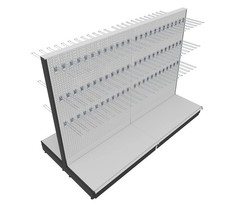 Mittelraumgondel Metallregal