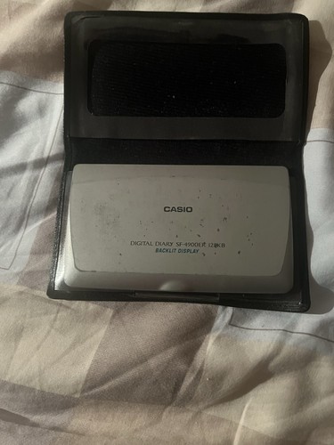 Casio digital diary - casio,