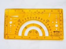 ZEICHEN SCHABLONE ROTRING 8625