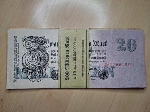 Bündel millionen mark 1923 - bündel,