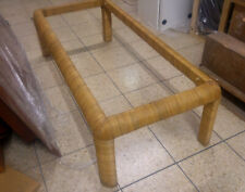 Rattan-Couchtisch 1970's Rattantisch Korb-Tisch 70ger Jahre Vintage /ohne Platte