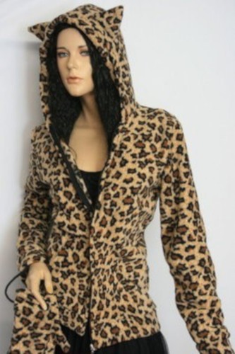 Gothic visual kei fleece jacke - gothic,