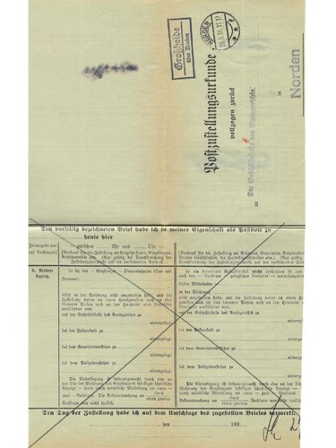 Landpoststempel großheide - landpoststempel,