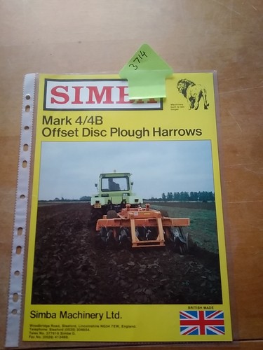 Simba machinery offset - simba,